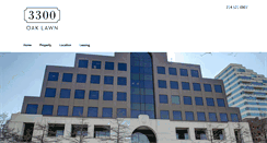 Desktop Screenshot of 3300oaklawn.com